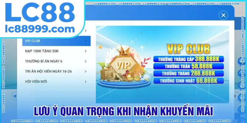 Điều thành viên cần biết khi nhận ưu đãi Điều thành viên cần biết khi nhận ưu đãi