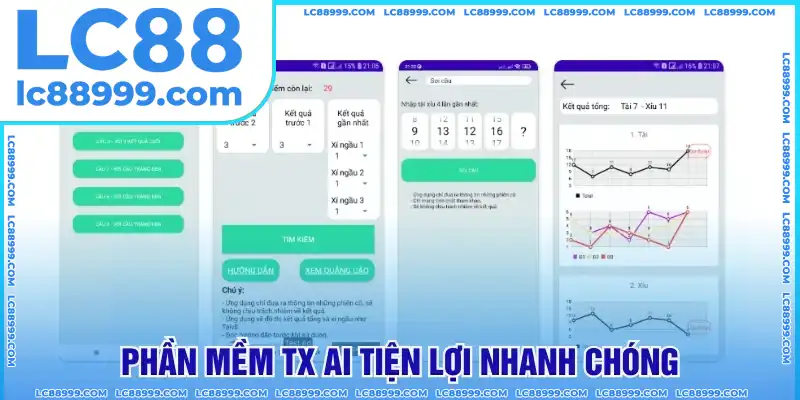 Phần mềm TX AI tiện lợi nhanh chóng Phần mềm TX AI tiện lợi nhanh chóng