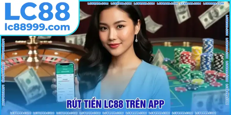 Rút tiền LC88 qua app mobile
